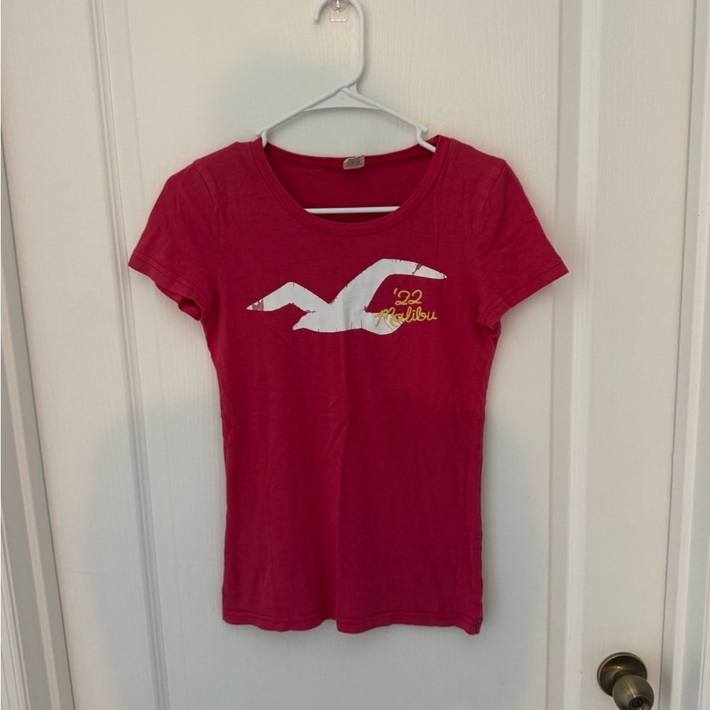 Hollister Vibrant Pink Tee